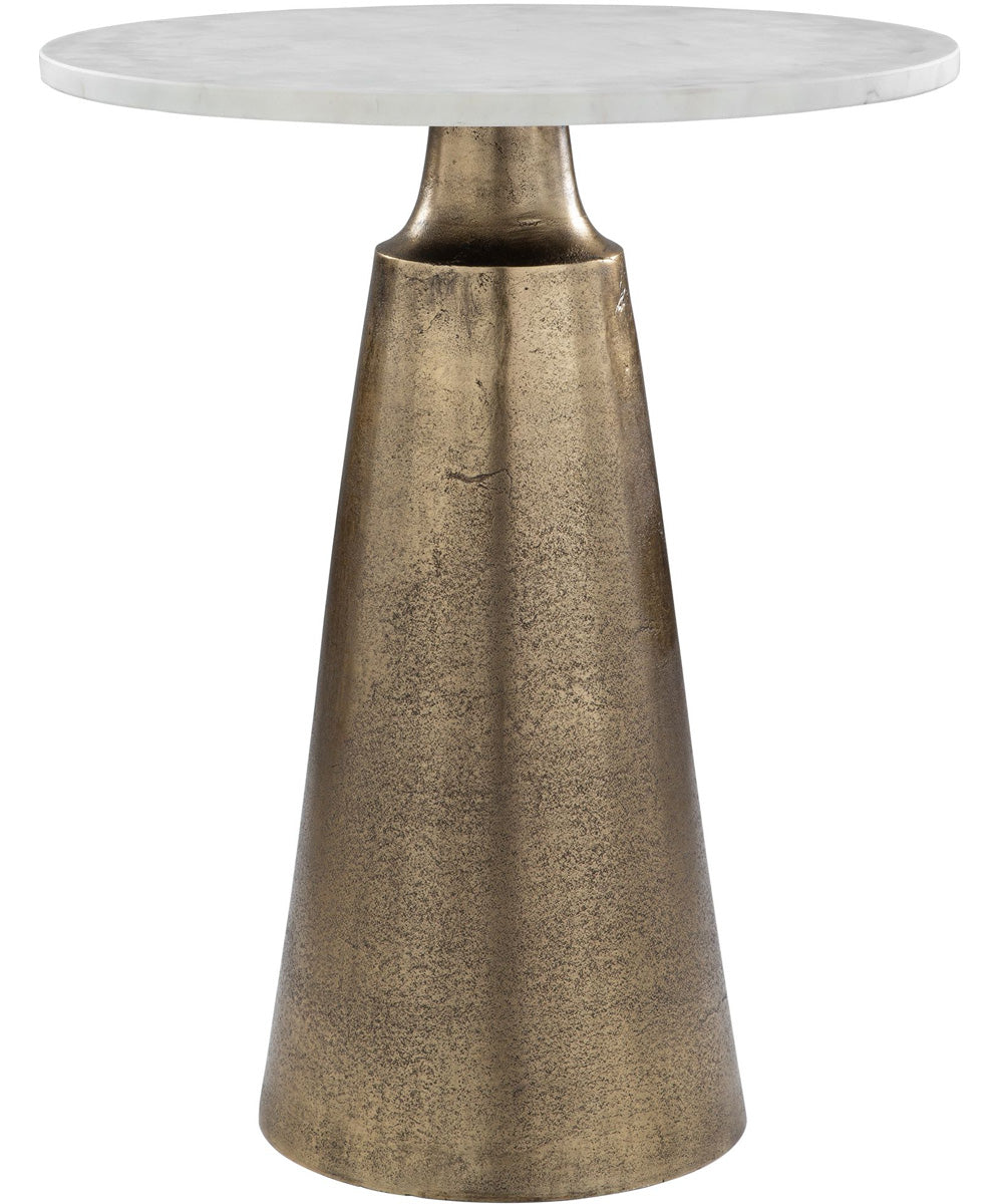 Midsummer Antique Brass Accent Table