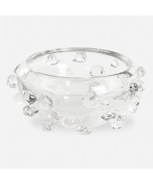 Aura Clear Glass Bowl