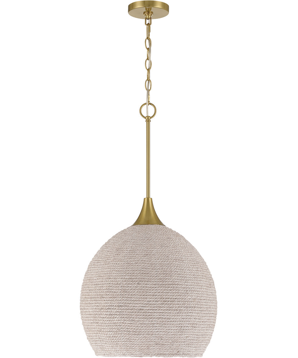 Keira 1-Light Lighting Satin Brass
