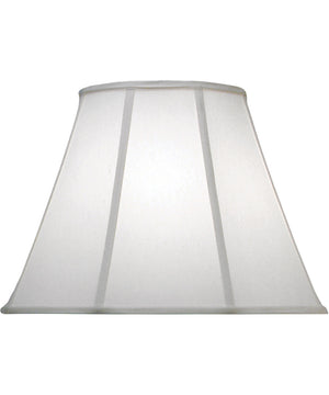 9x18x13 Oyster Silksheen Empire Softback Lampshade