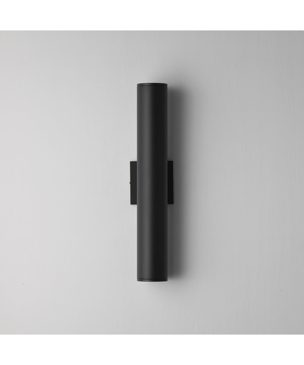 Caldera Outdoor Wall Sconce - 20 inch Black