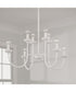 Mallory 8-Light Chandelier Ceramic White