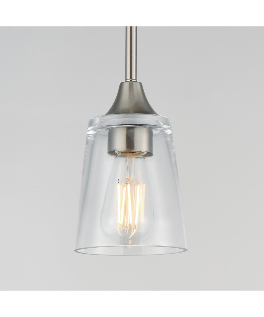 Hudson Mini Pendant Satin Nickel
