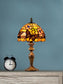 Ferndell Butterfly 14.25 Inch  Tall Handmade Tiffany Accent Lamp