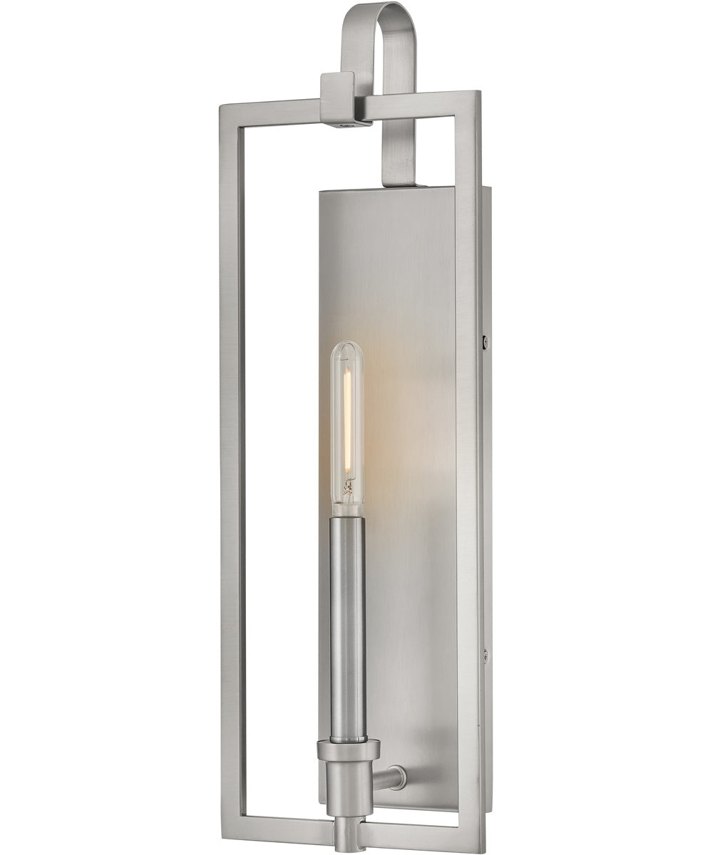 Stassi 1-Light Medium Single Light Sconce in Brushed Nickel
