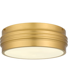Emmett 3-light Flush Mount Brushed Gold