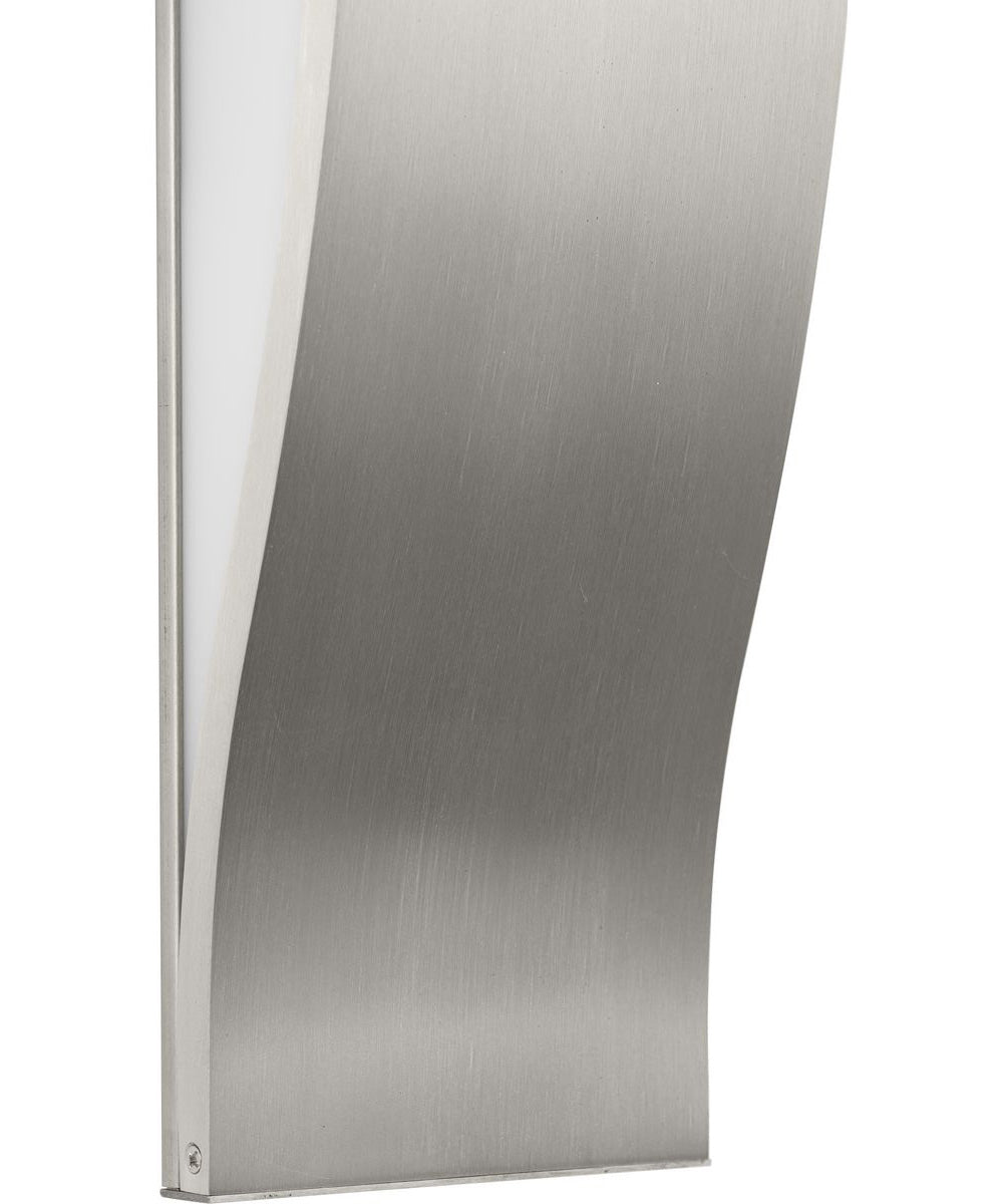 Curvity LED 24 in. Modern 3CCT Integrated LED Linear Vanity Light Brushed Nickel