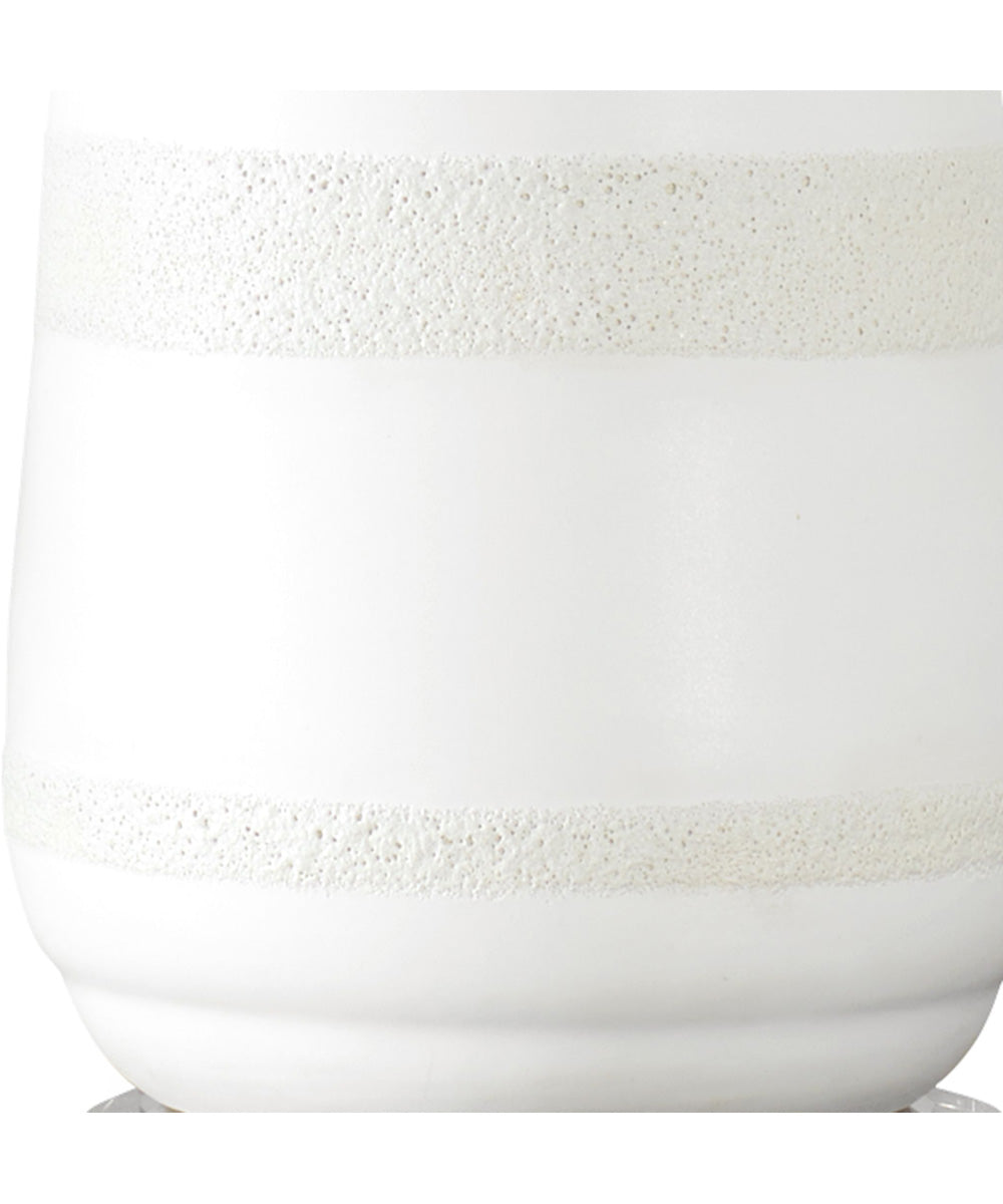 Santino Crackled Ivory Table Lamp