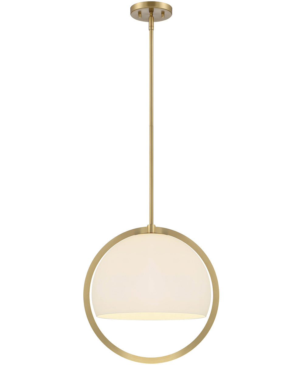 Eterna 1 Light Pendant Brushed Gold