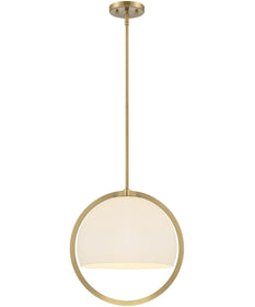 Eterna 1 Light Pendant Brushed Gold
