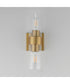 Livingston 2-Light Sconce Natural Aged Brass