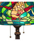 28" High Tiffany Koi Table Lamp