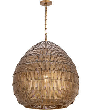 Gilda X-Large Pendant Antique Brass