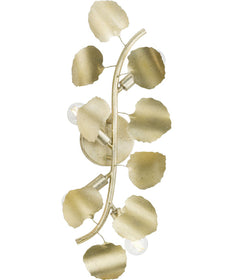 Laurel 4-Light Wall Bracket Gilded Silver