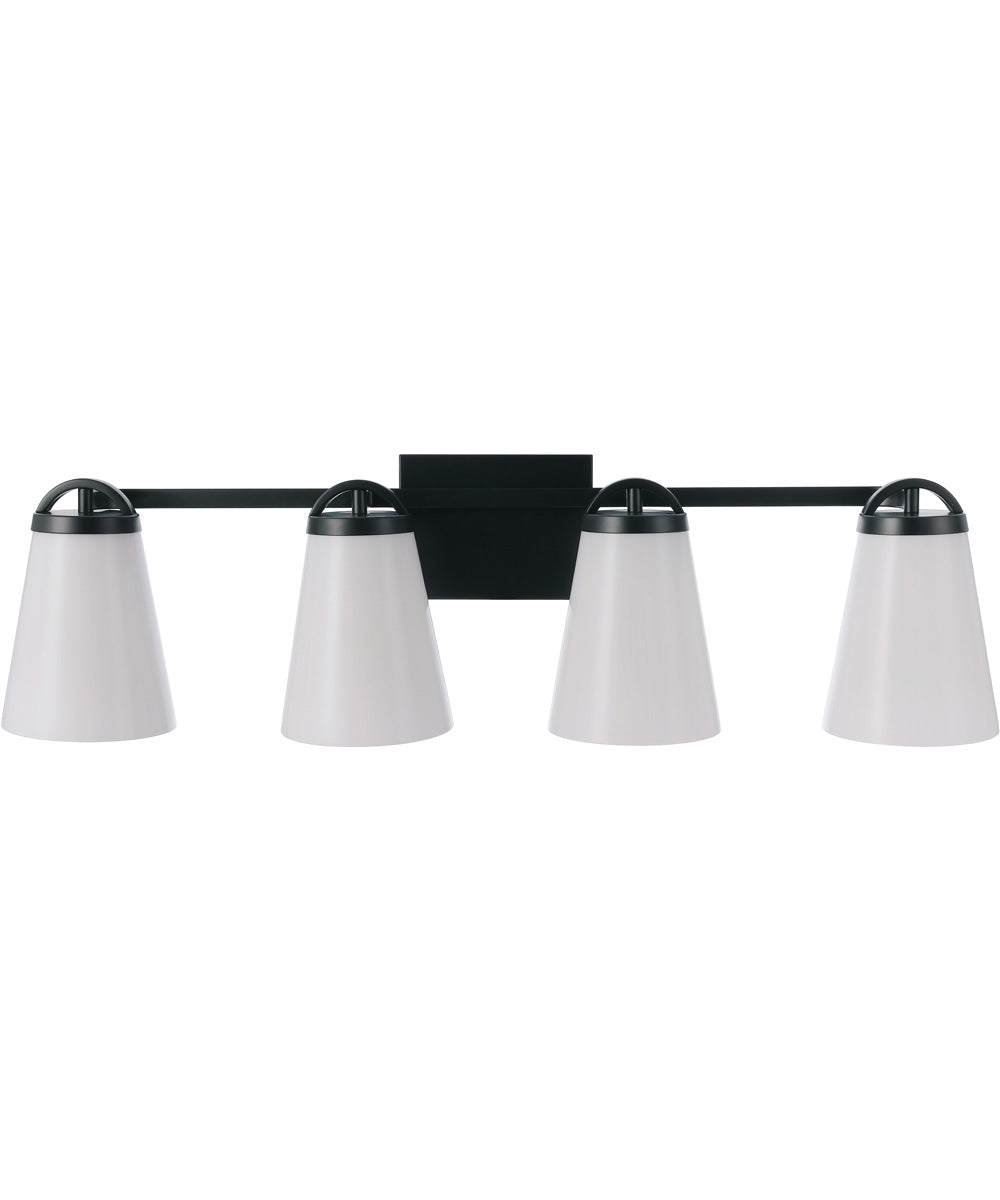 Zane 4-Light Lighting Flat Black