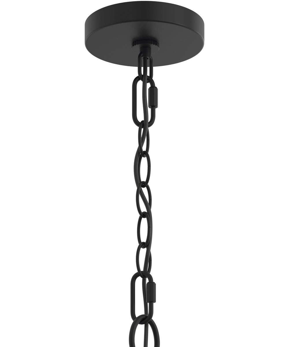 Jheni 6-Light Large Chandelier Matte Black