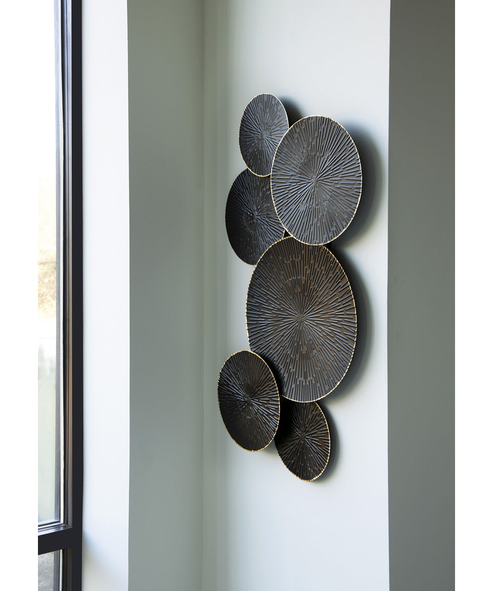 Rhetlen Wall Decor Black/Gold