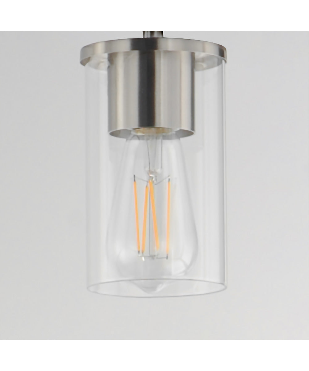 Lateral Mini Pendant Satin Nickel