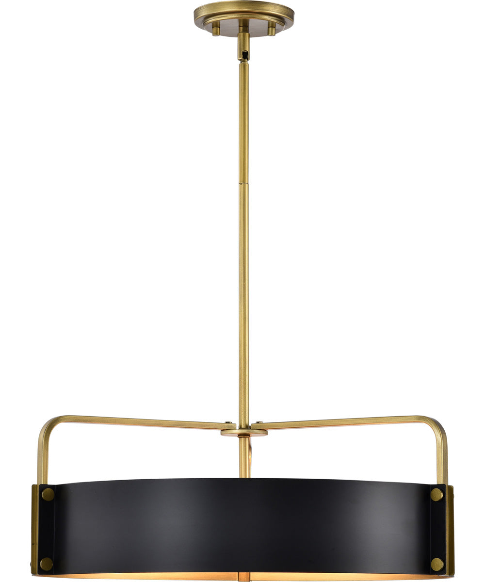 Altos 5-Light Pendant Matte Black