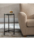 Eternity Iron & Glass Accent Table