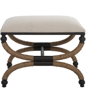 Icaria Upholstered Small Bench