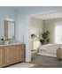 Ilia 2-Light Bath Vanity with Clear Glass Shade Brushed Nickel