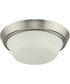 Edessa Flush Mount Brushed Nickel