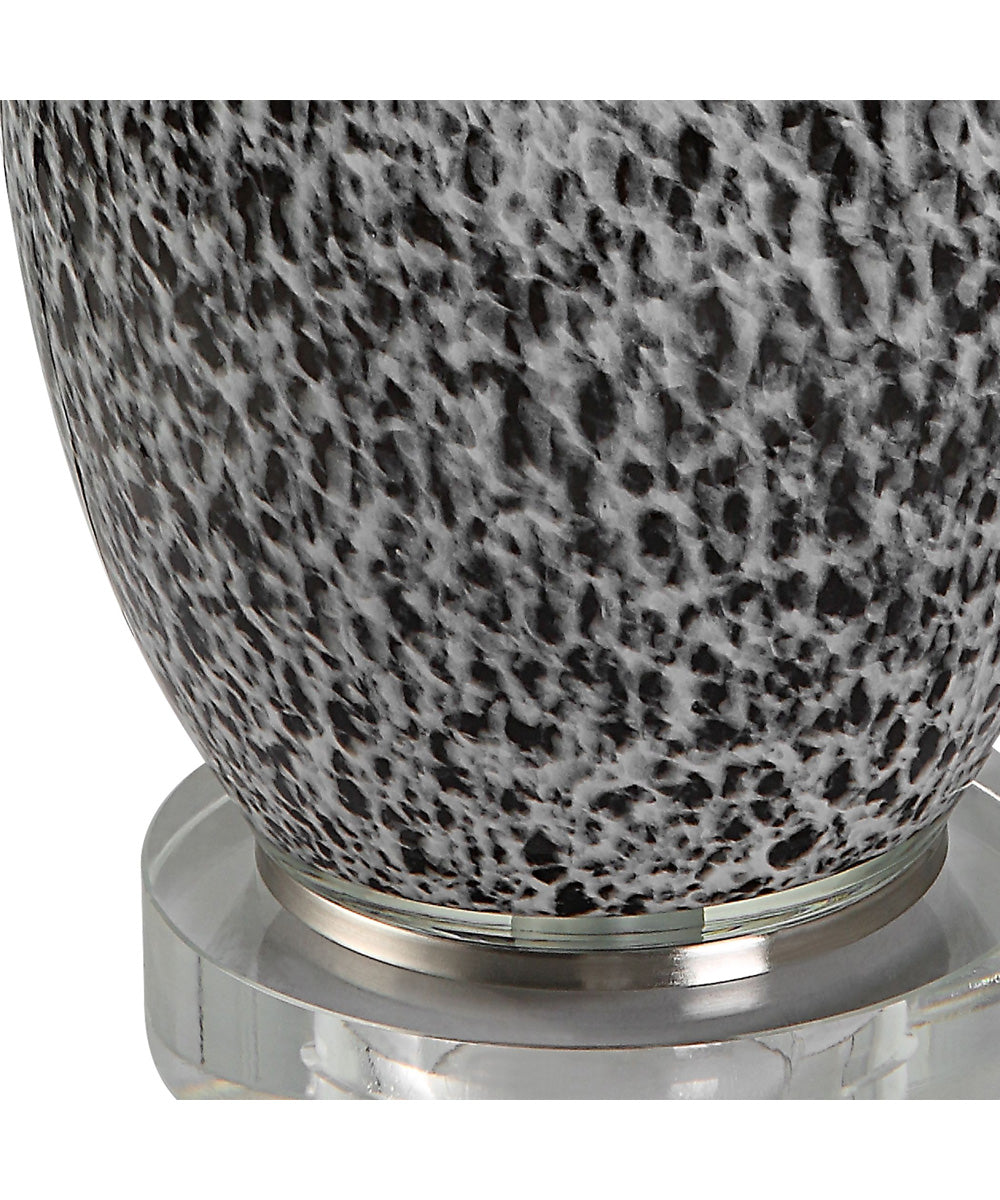 Velino Curvy Glass Table Lamp