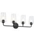 Celino 4-Light Bath & Vanity Black