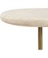 Adames Travertine Drink Table