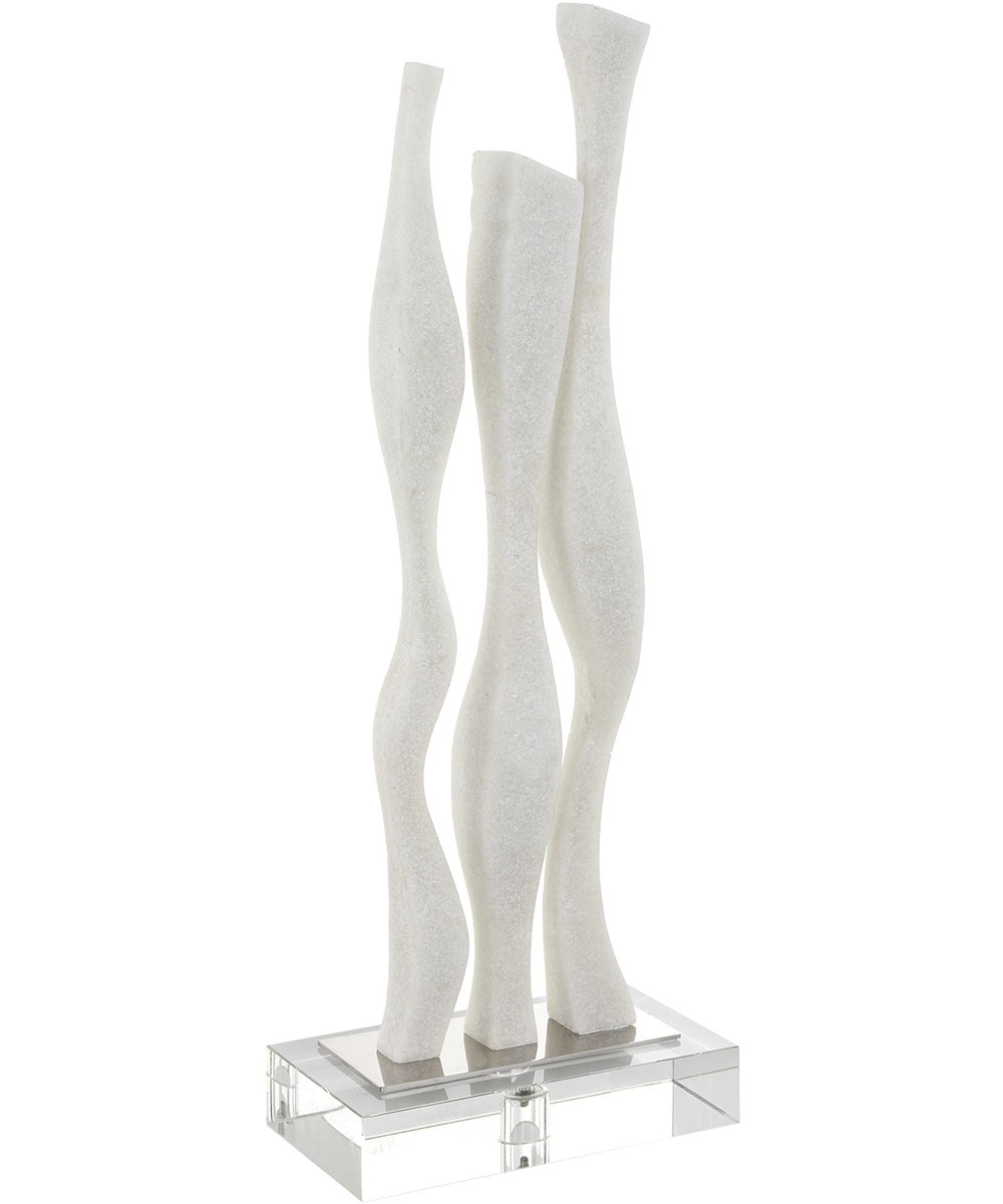 Gale White Marble Sculpture