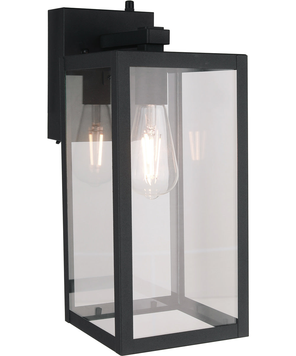 Harris 1-Light Outdoor Lighting Textured Black