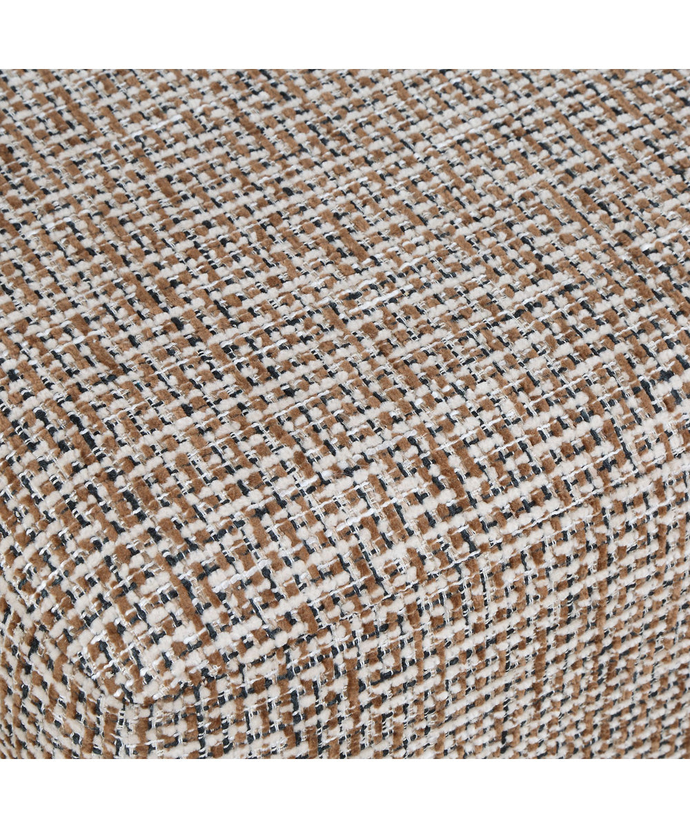 Kelce Woven Checkered Ottoman