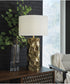 Marshawn Metal Table Lamp Gold