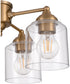 4-Light Accessory Satin Brass
