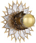 Ondine Wall Sconce Brushed Brass