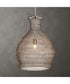 Murmur Woven Brass 1 Light Pendant