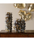 Cuoco Glazed Brown Vases, Set of 2
