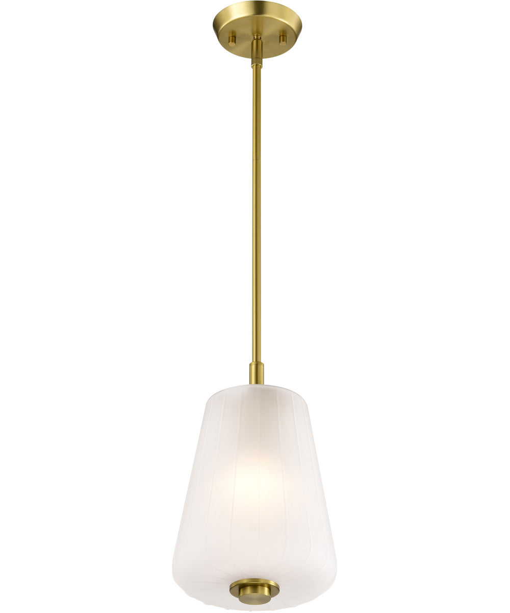 Lune 1-Light Pendant Vintage Brass