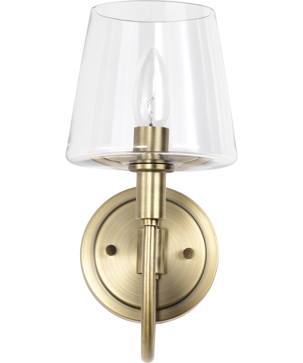 Brookside 1-Light Vanity & Wall Vintage Brass