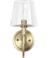 Brookside 1-Light Vanity & Wall Vintage Brass