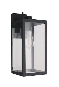 Harris 1-Light Outdoor Lighting Textured Black