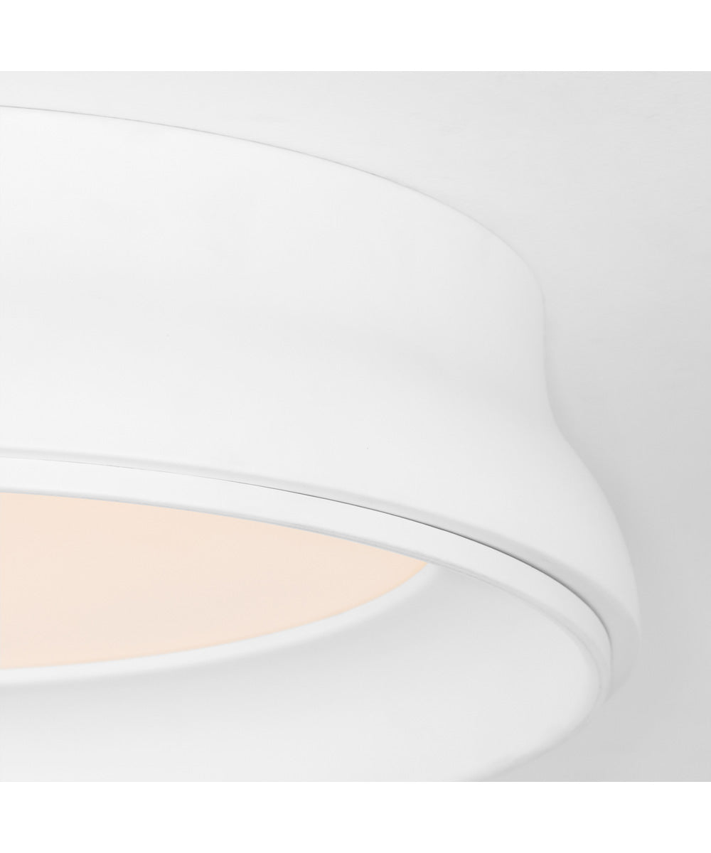 Legend Ceiling Flush Mount Studio White