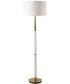 Faro White Marble Floor Lamp