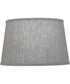 15x17x13 Ash Geneva Linen Tapered Drum Hardback Lampshade