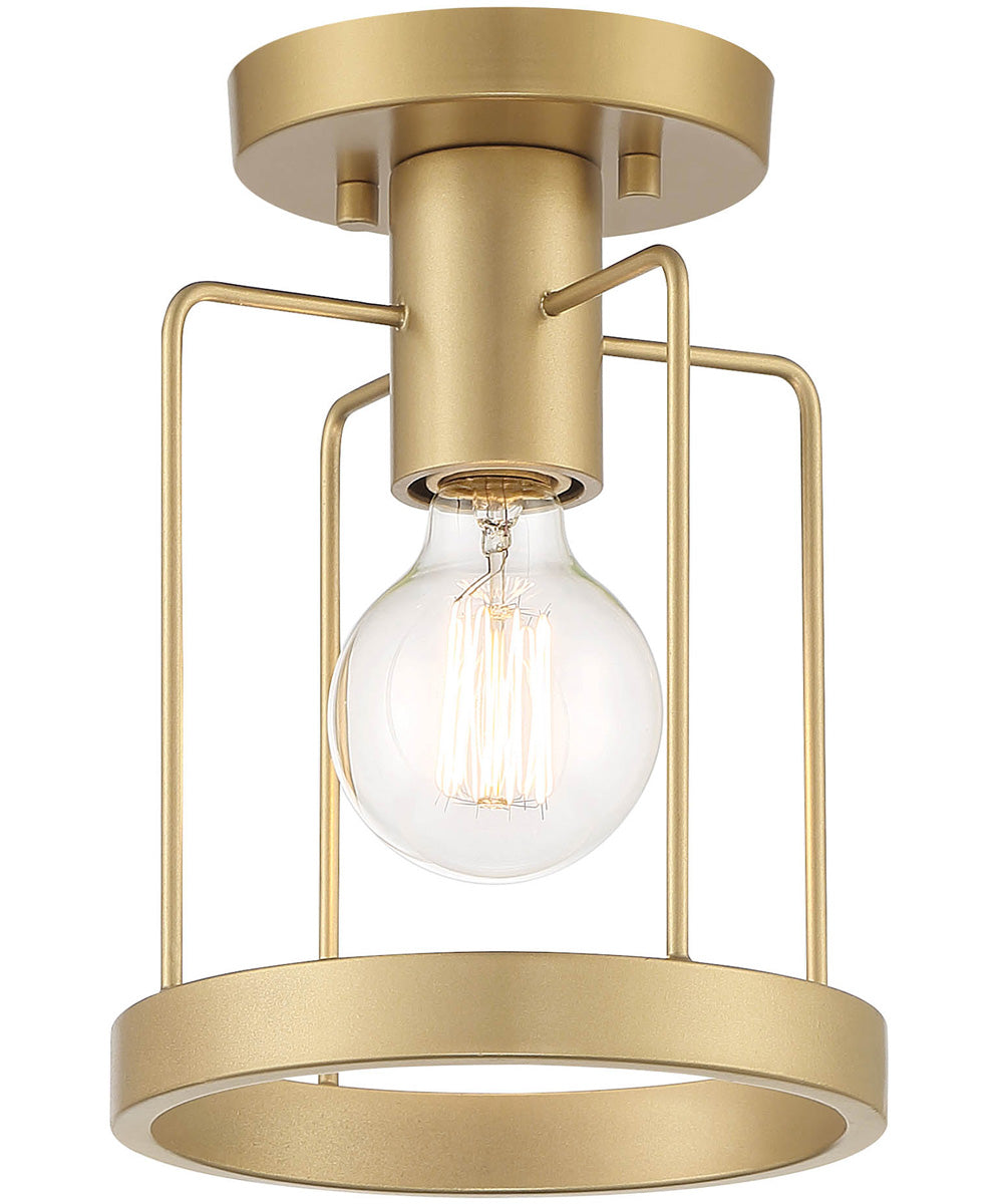 Tafo 1 Light Semi Flush Golden Mist
