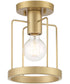 Tafo 1 Light Semi Flush Golden Mist