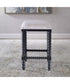 Pryce Black Backless Counter Stool