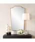 Demure Antique Gold Mirror
