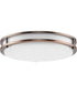 Abide 5-CCT Integrated LED Contemporary 14" Medium Flush Mount Light Urban Bronze